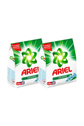 Toz Çamaşır Deterjanı Dağ Esintisi 4,5 Kg + Dağ Esintisi 4,5 Kg