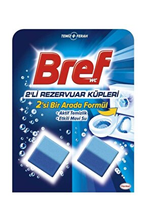 Koku Giderici Jel Küpü - Okyanus (İç Adet 2 Li) (Klozet - Rezervuar - Tuvalet - Blok)