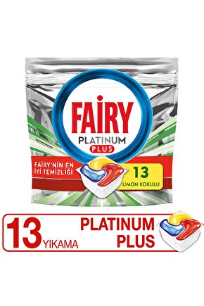 Platinum Plus Bulaşık Makinesi Deterjanı Kapsülü 13 Yıkama
