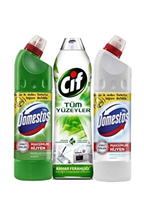 Dağ Esintisi 810 Gr Kar Beyaz 810 Gr Cif Tüm Yüzeyler Bahar 750 ml