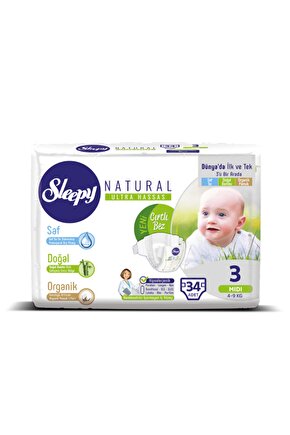 Jumbo 3 No Midi 34lü (4-9kg)