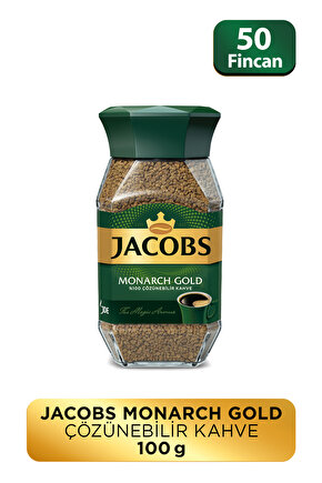 Monarch Gold Granül Kahve Cam Kavanoz 100 gr