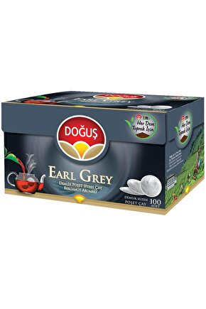 Earl Grey Demlik Poşet Çay Bergamotlu 3.2 g x 100 Adet