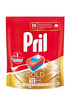 Gold Bulaşık Makinesi Deterjanı 36 Tablet