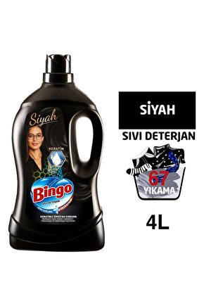 Sıvı Çamaşır Deterjanı Siyahlara Özel 4 Lt