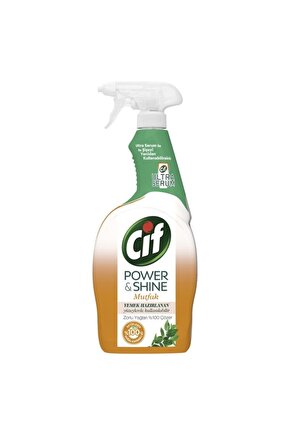 Power & Shine Sprey Temizleyici Mutfak Yağ Çözücü 750 ml