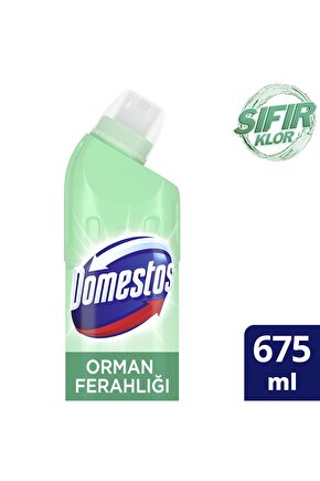 Yoğun Kıvamlı Çamaşır Suyu Sıfır Klor Orman Ferahlığı Leke Yapmaz 675 ml Adet