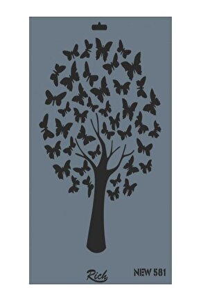 Stencil New Seri 581 25x35