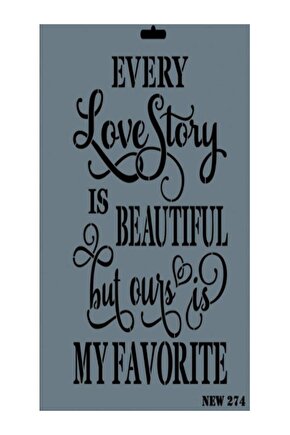 Stencil New Seri 274 25x35