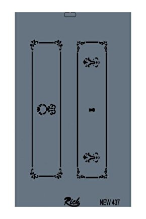 Stencil New Seri 437 25x35