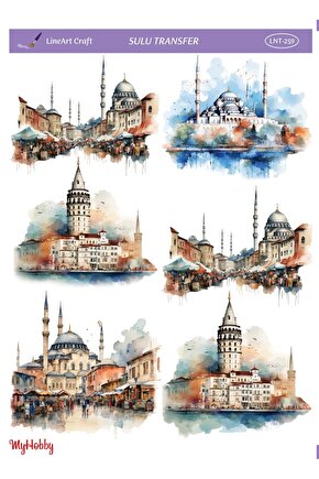 Lineart Sulu Transfer LNT259 25x35cm