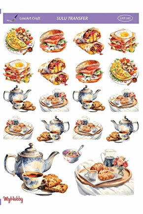 Lineart Sulu Transfer LNT191 25x35cm