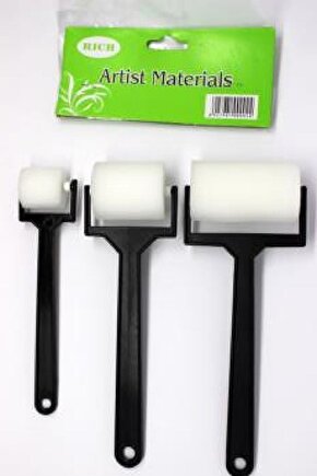 Sünger Rulo Fırça Seti 3lü