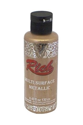 Multi Surface Metalik Her Yüzey İçin Akrilik Boya 120 cc. 6530 PUDRA PEMBE