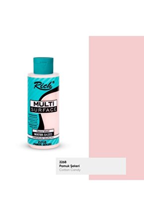 Multi Surface 2268 Pamuk Şekeri Akrilik Boya 120cc
