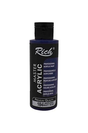 Master Acrylic Akrilik Boya 184 Lacivert 120 Cc