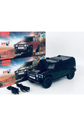 Ws-590 Hummer Oto Tasarımlı Bluetooth Hoparlör Sd Kart Usb Fm Radyolu Kablosuz Speaker