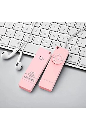 Bluetooth Lu Mp3 Player Dahili Hoparlör Kablolu Ve Kablosuz Kulaklık Ile Kullanabilme Mini Mp3 Çalar