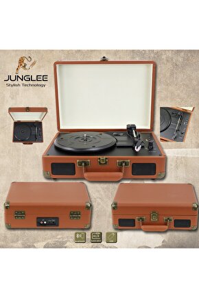 Nostaljik Pikap Plakçalar 33-45-78 Lik Plak Uyumlu Plak Çalar Bluetooth Hoparlör Mp3 Usb Player