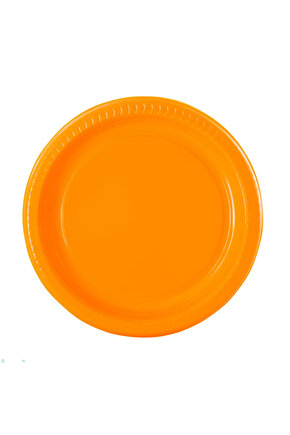 Party Tabak Sert Plastik 25 li Özel Günler için Renkli Tabak