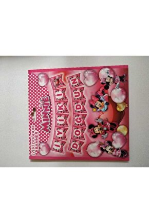 Minnie Mause Doğum Günü Banner