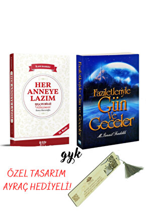 Her Anneye Lazım Ve Faziletleriyle Gün Ve Geceler 2li Set ( Ayraç Hediyeli! )