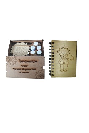 Hediyeli Mandala Boyama Ve Defter Boyama Seti