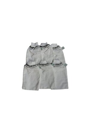 6 Adet Lastikli Ince Kese Hamam Kesesi Banyo Hamam Çeyizlik Kese Kir Kesesi