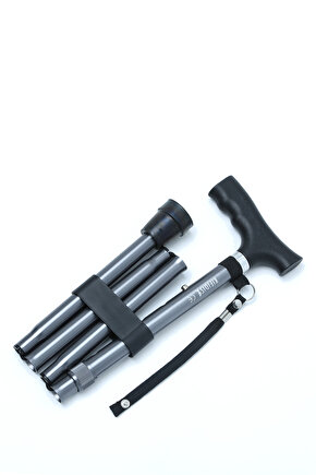 GB803 Katlanır Baston Antrasit  Anthracite