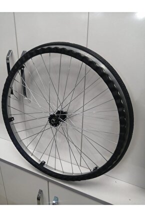 Tekerlekli Sandalye Arka Tekerlek - Komple Jantlı - 24 inç