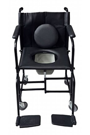 Koridor Arabası Tekerlekli Hasta Tuvaleti Banyo Arabası