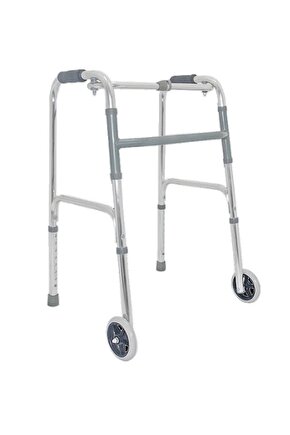 İIthal Lüx Tekerlekli Hasta Yürüteci Alüminyum Walker Wolker Yürüteç Tekerlekli