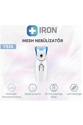 Mesh Nebülizatör Şarjlı