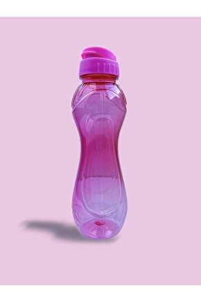 Su Matarası Kilitli Kapak Renkli Sporcu