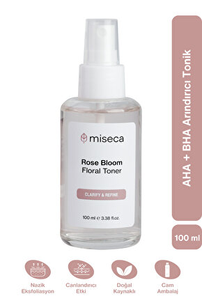 Rose Bloom Arındırıcı Tonik 100 ml | Aha Bha Gül Suyu