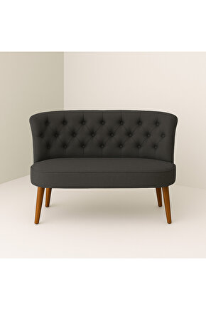 İkili Koltuk Antrasit Gri - Çay Seti Koltuk