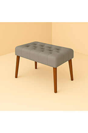 Karmen Bench Puf - Gri