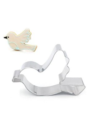 Narkalıp Kuş Şeklinde Kurabiye Kalıbı Paslanmaz Çelik