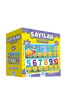 Sayılar Eğitici Yer Puzzle 24 PRÇ