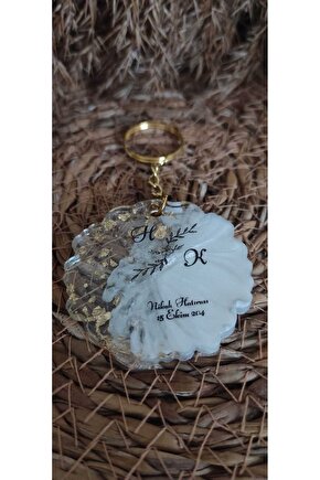 Epoksi Anahtarlık 15 Adet Söz Nişan Kına Nikah Mevlüt Doğum Günü Mezuniyet Özel Gün Hatıra Hediyelik