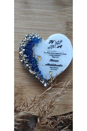 En Hayal Atölyem Epoksi Hediyelik Magnet 20 Adet Özel Tasarım Söz-nişan-nikah-kına-mevlüt