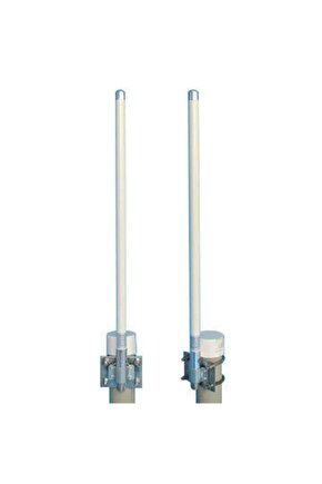 Helium Wan 5.8 Dbı 80 cm Fiber Anten ve Bağlantı Aparatı