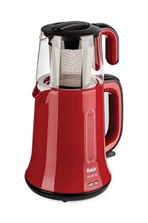 Teatime Kırmızı Siyah Çay Yapma Makinesi