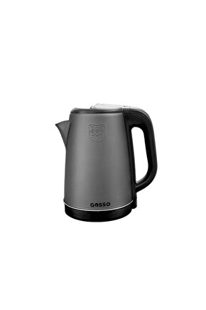 2265 Yasemin 2.2 Lt Çelik Kettle Anrasit