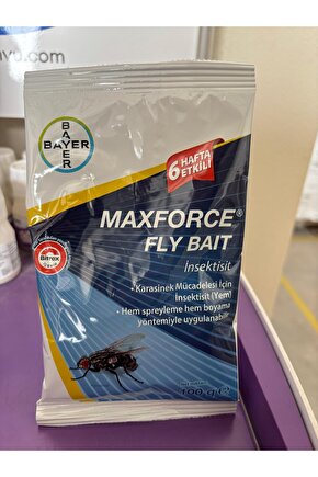 Maxforce Fly Bait 100g X 3’lü Set | Orijinal Karasinek Ilacı | Hızlı Etki – Geniş Alan Koruma