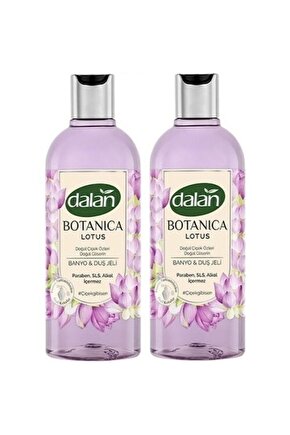 BOTANİCA DUŞ JELİ 500ML LOTUS 2 ADET