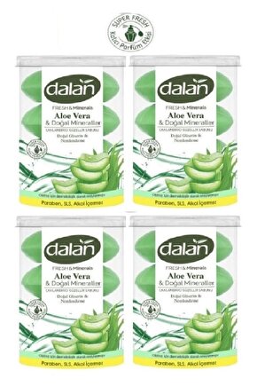 Fresh Minerals Duş Sabunu 16 Adet Aloe Vera 440 Gr X 4 Paket
