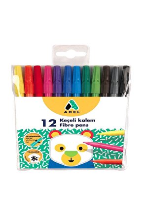 KEÇELİ KALEM 12 RENK