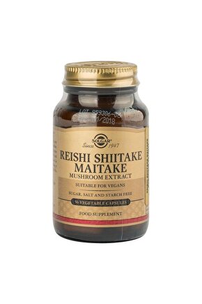 Reishi Shitake Maitake Mushrom 50 Kapsül