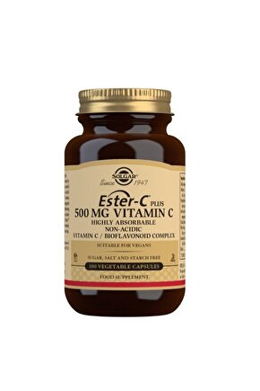 Ester-C Plus 500 mg Vitamin C 100 Kapsül